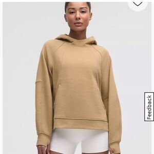Lululemon size L/XL Women's Tan Hoodie